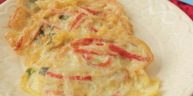 Рецепт Мини-омлетов с крабовыми палочками