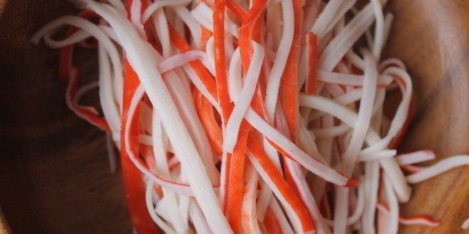 Рецепт мини-омлетов с крабовыми палочками