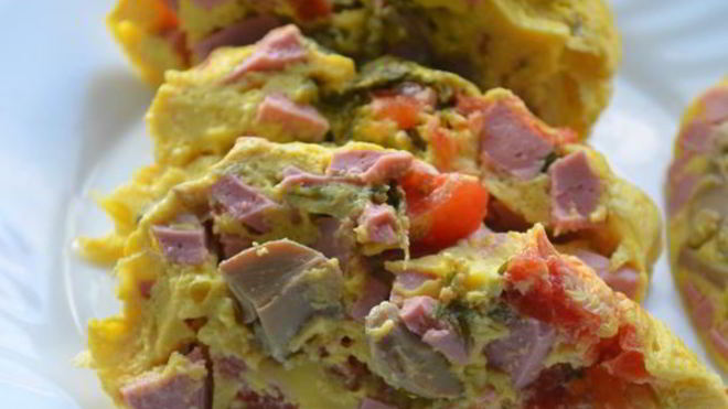 Рецепт омлета ассорти