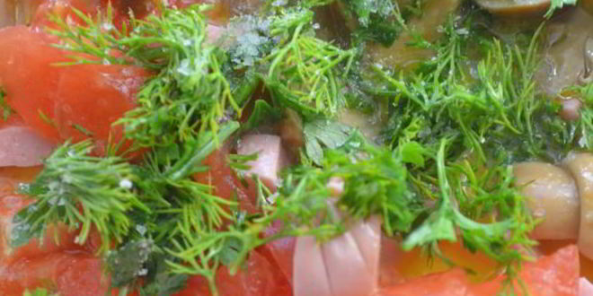 Рецепт омлета ассорти