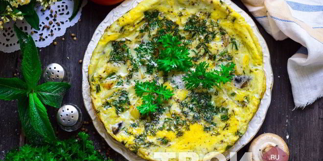 Рецепт омлета испанского