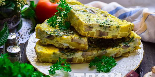 Рецепт омлета испанского