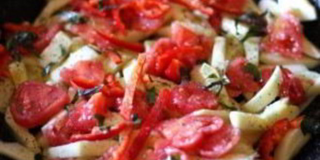 Рецепт омлета из кабачков в духовке