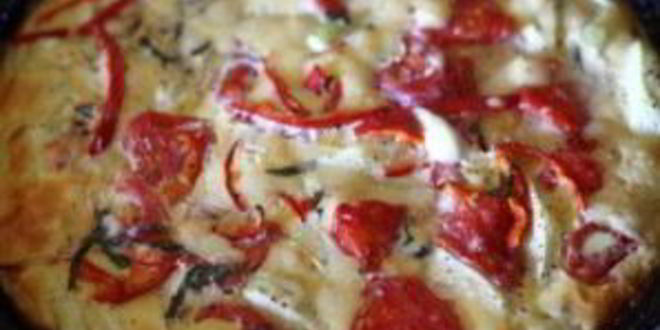 Рецепт омлета из кабачков в духовке