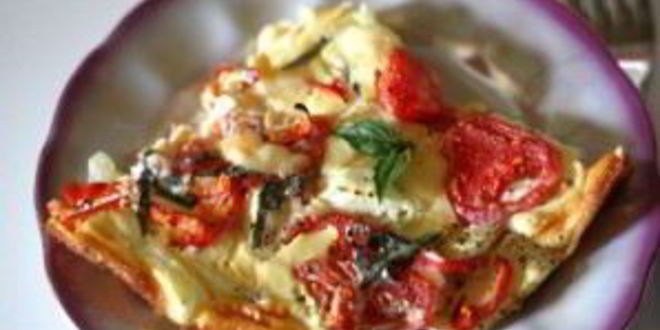 Рецепт омлета из кабачков в духовке