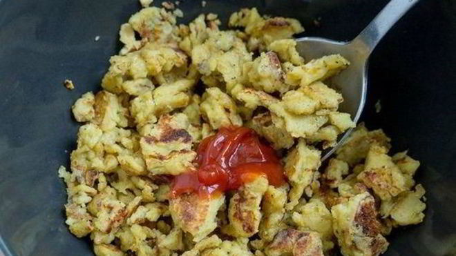 Рецепт омлета из яичного порошка