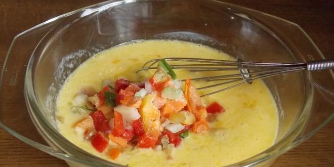 Рецепт омлета на кефире