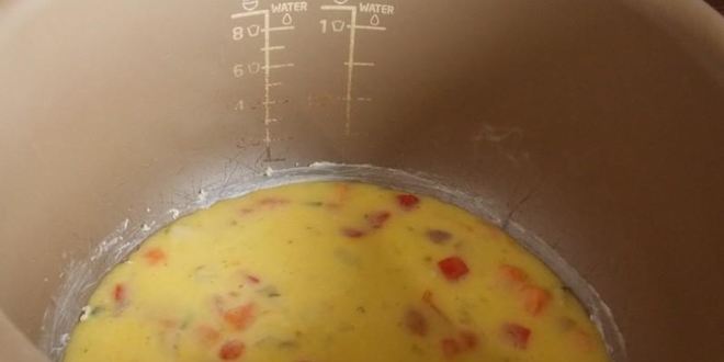 Рецепт омлета на кефире