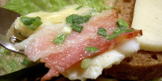 Рецепт омлета с беконом для викингов и их сильных