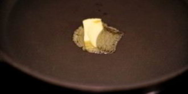 Рецепт омлета с голубым сыром