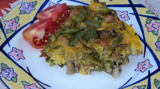 Рецепт Омлета с грибами