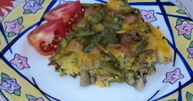 Рецепт Омлета с грибами