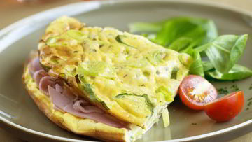 Рецепт Омлета с мукой