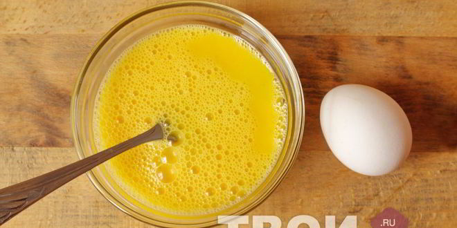 Рецепт омлета с рисом