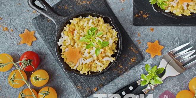Рецепт омлета с рисом
