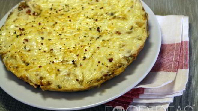 Рецепт омлета с сыром