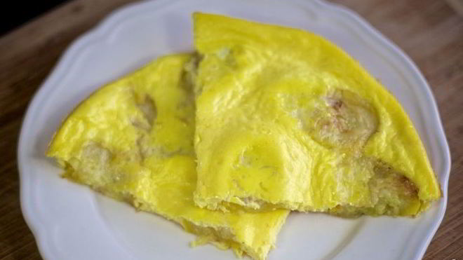 Рецепт омлета с тыквой