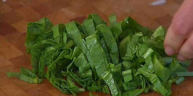 Рецепт омлета со щавелем