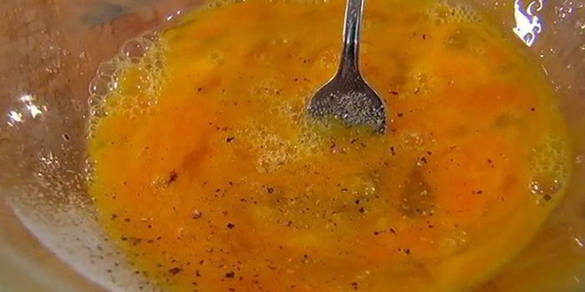 Рецепт омлета со щавелем