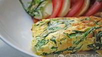 Рецепт Омлета со шпинатом