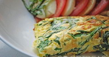 Рецепт Омлета со шпинатом