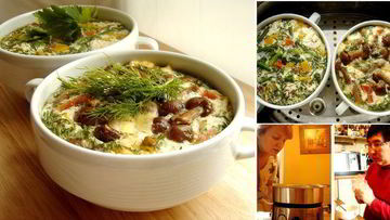 Рецепт Паровых омлетов