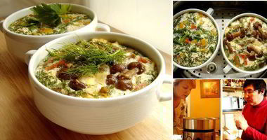 Рецепт Паровых омлетов