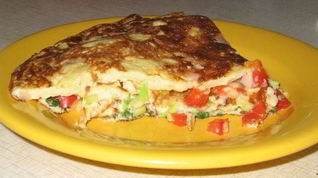 Рецепт Трехслойного омлета