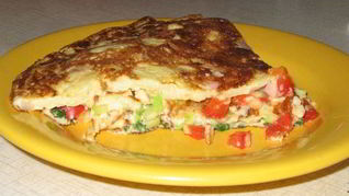 Рецепт Трехслойного омлета