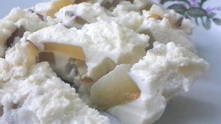 Рецепт Вареного омлета с грушей Нежные вершины