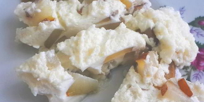 Рецепт вареного омлета с грушей нежные вершины