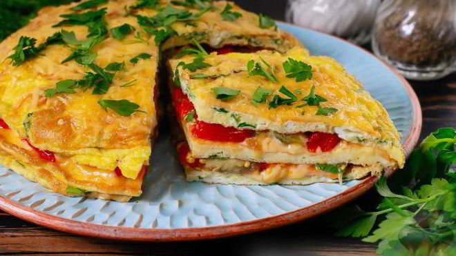 Рецепт веселого омлета