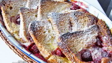 Рецепт Запеченного омлета с ягодами