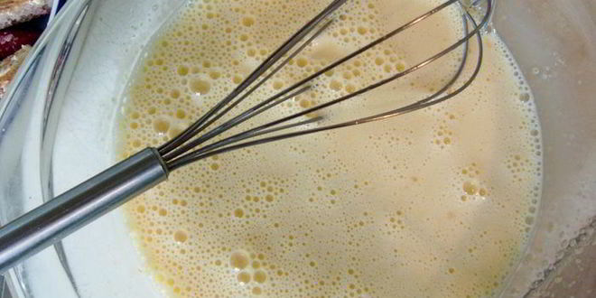 Рецепт запеченного омлета с ягодами