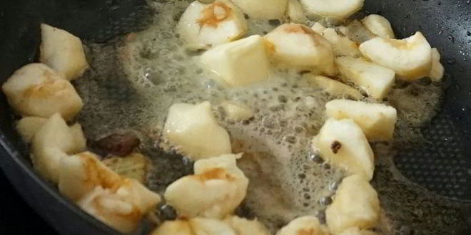 Рецепт куриного паштета с яблоком