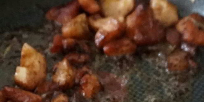 Рецепт куриного паштета с яблоком