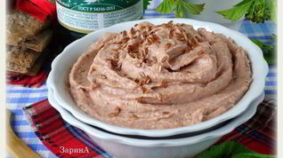 Рецепт Паштета из домашней фасоли с кумином