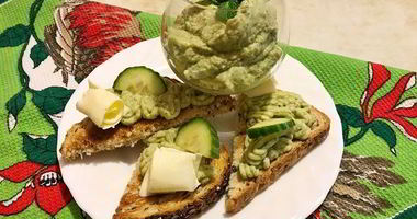 Рецепт Паштета из фасоли с прованскими травами