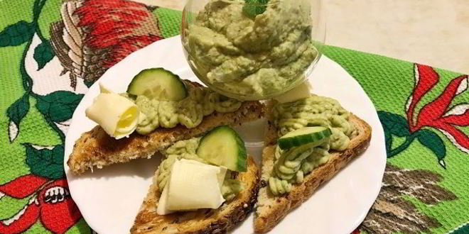 Рецепт Паштета из фасоли с прованскими травами