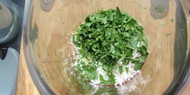 Рецепт паштета из кабачков с брынзой