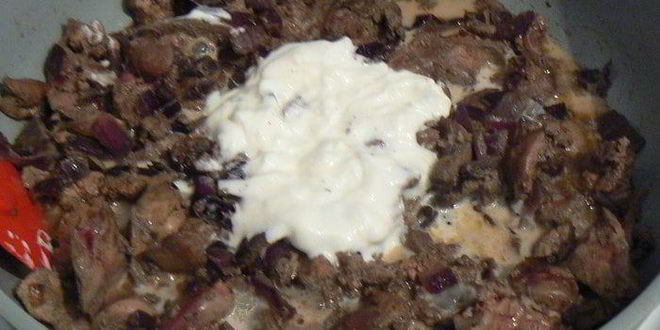 Рецепт паштета из куриной печени с брусничным желе