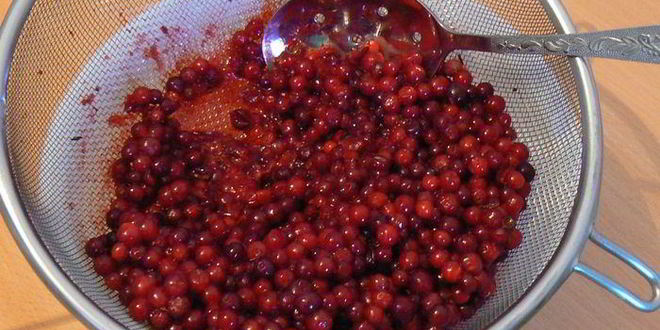 Рецепт паштета из куриной печени с брусничным желе