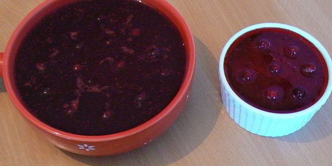 Рецепт паштета из куриной печени с брусничным желе