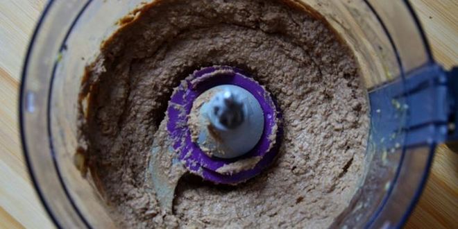 Рецепт паштета из куриной печени с горохом нут