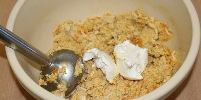 Рецепт паштета из лосося и куриного филе