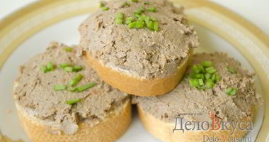 Рецепт Паштета из печени