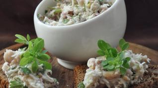 Рецепт Паштета из сельди горячего копчения