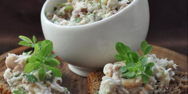 Рецепт Паштета из сельди горячего копчения