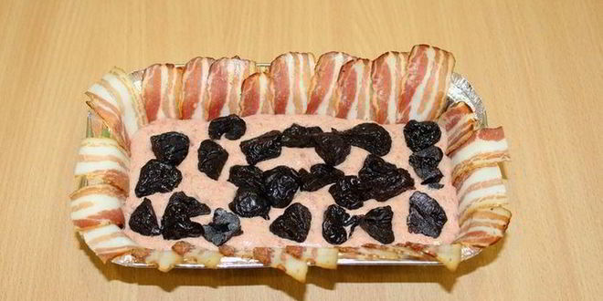 Рецепт паштета из свиной печени с черносливом