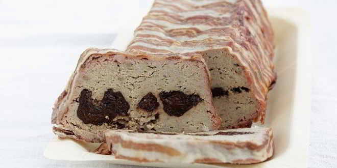 Рецепт паштета из свиной печени с черносливом
